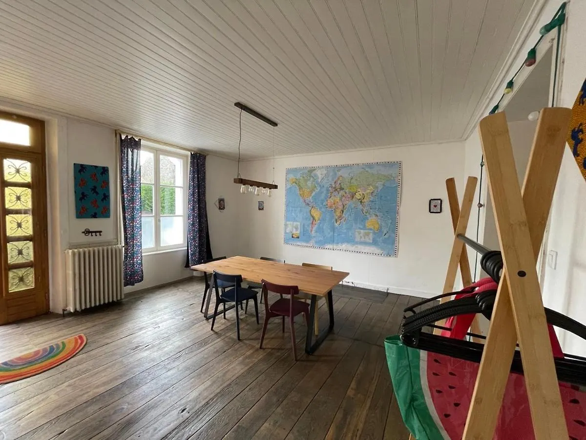 Maison Spacieuse Authentique Proche St Malo Rennes, Bienvenue A La Casa Cozumel Pleugueneuc France